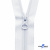 Спиральная молния Т5 501, 65 см, автомат, цвет белый - купить в Абакане. Цена: 14.83 руб.