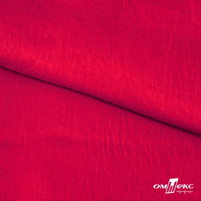 Ткань плательная Муар, 100% полиэстер,165 (+/-5) гр/м2, шир. 150 см, цв. Красный - купить в Абакане. Цена 215.65 руб.