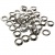 Люверсы, металлические/20мм/никель (упак.1000 шт) - купить в Абакане. Цена: 1 587.60 руб.