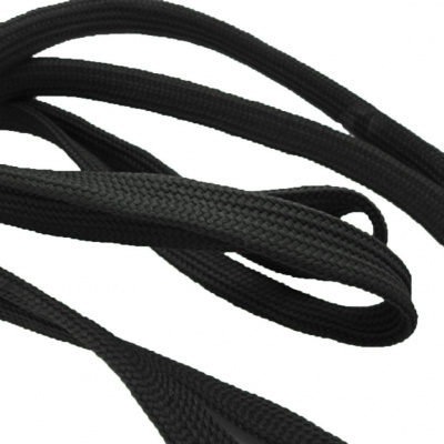 Шнурки т.5 110 см черный - купить в Абакане. Цена: 23.25 руб.