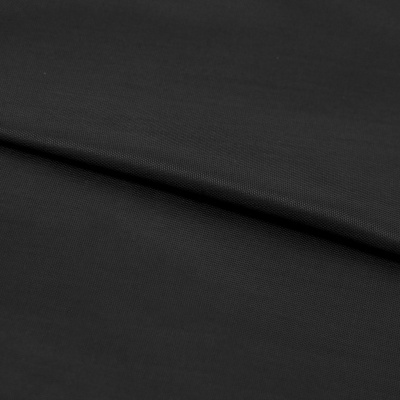 Ткань подкладочная Таффета, 48 гр/м2, шир.150см, цвет чёрный - купить в Абакане. Цена 54.64 руб.