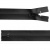 Молния водонепроницаемая PVC Т-7, 18 см, неразъемная, цвет чёрный - купить в Абакане. Цена: 21.20 руб.
