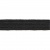 Резинка продежка С-52, шир. 7 мм (в нам. 100 м), чёрная  - купить в Абакане. Цена: 637.57 руб.