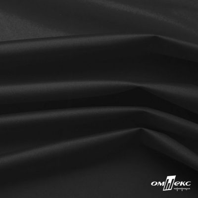 Курточная ткань Дюэл Middle (дюспо), WR PU Milky, Black/Чёрный 80г/м2, шир. 150 см - купить в Абакане. Цена 123.45 руб.