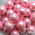 0404-00108-Бусины пластиковые под жемчуг "ОмТекс", 16 мм, (уп.50гр=24+/-1шт) цв.101-св.розовый - купить в Абакане. Цена: 44.18 руб.