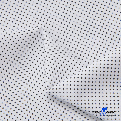 Ткань сорочечная Этна, 120 г/м2, 58% пэ,42% хл, (арт.112) принтованная, шир.150 см, горох - купить в Абакане. Цена 356.25 руб.