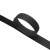 Липучка с покрытием ПВХ, шир. 25 мм (упак. 25 м), цвет чёрный - купить в Абакане. Цена: 14.93 руб.