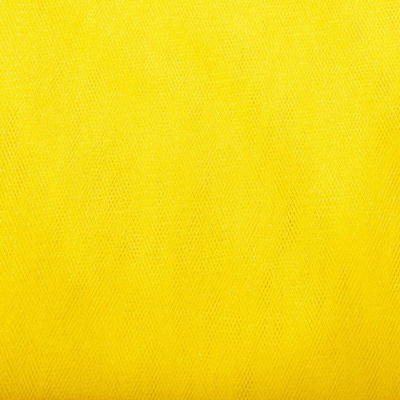 Фатин блестящий 16-70, 12 гр/м2, шир.300см, цвет жёлтый - купить в Абакане. Цена 109.72 руб.