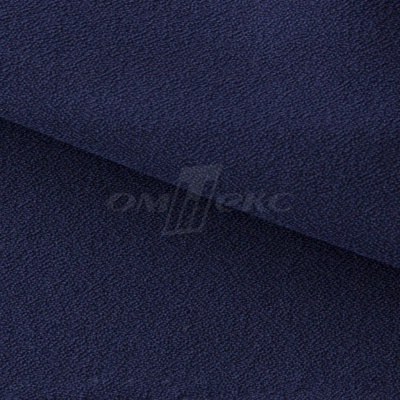 Креп стрейч Манго 19-3921, 200 гр/м2, шир.150см, цвет т.синий - купить в Абакане. Цена 261.53 руб.