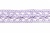 Тесьма кружевная 0621-1855, шир. 18 мм/уп. 20+/-1 м, цвет 107-фиолет - купить в Абакане. Цена: 466.97 руб.