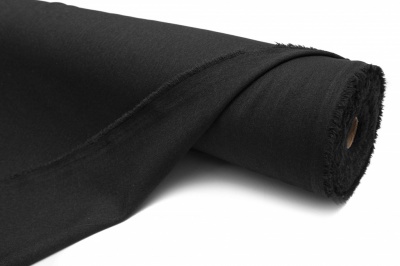 Ткань костюмная 21699 1144/1178, 236 гр/м2, шир.150см, цвет чёрный - купить в Абакане. Цена 455.40 руб.