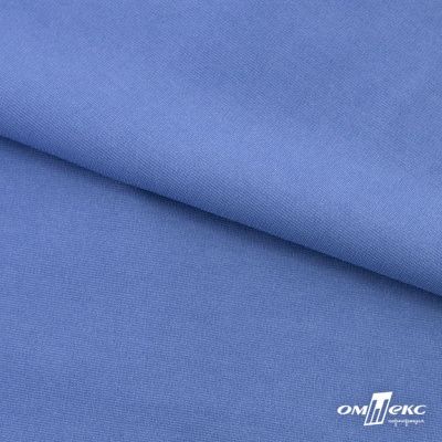 Трикотажное полотно Джерси Понте-де-Рома, 95% / 5%, 150 см, 290гм2, цв. серо-голубой, м - купить в Абакане. Цена 297 руб.