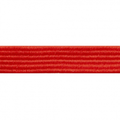 Резиновые нити с текстильным покрытием, шир. 6 мм ( упак.30 м/уп), цв.- 86-красный - купить в Абакане. Цена: 155.22 руб.