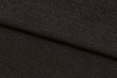Ткань джинсовая №96, 160 гр/м2, шир.148см, цвет чёрный - купить в Абакане. Цена 350.42 руб.