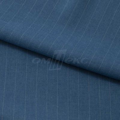 Костюмная ткань "Жаклин", 188 гр/м2, шир. 150 см, цвет серо-голубой - купить в Абакане. Цена 430.84 руб.