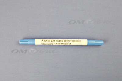 Маркер двухсторонний смывающийся для ткани RA-002 голубой - купить в Абакане. Цена: 207.84 руб.