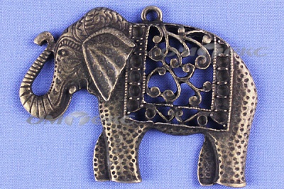 Декоративный элемент для творчества из металла "Слон"  - купить в Абакане. Цена: 26.66 руб.