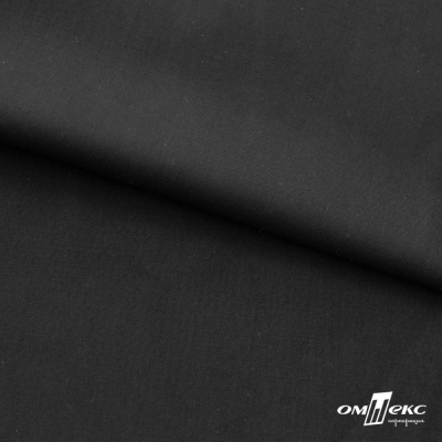 Ткань сорочечная Темза, 80%полиэстр 20%вискоза, 120 г/м2 ш.150 см, цв.черный - купить в Абакане. Цена 269.93 руб.
