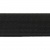 Резинка 25 мм Тканая, 13,75 гр/п.м, (бобина 25 +/-0,5 м) - черная  - купить в Абакане. Цена: 11.67 руб.