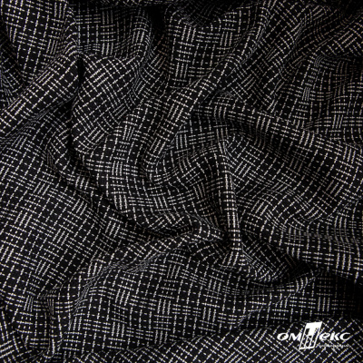 Ткань костюмная "Гарсия" 80% P, 18% R, 2% S, 335 г/м2, шир.150 см, Цвет черный - купить в Абакане. Цена 669.66 руб.