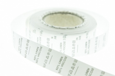 Состав и уход за тк. Linen 50%  Viscose 50%  1000шт - купить в Абакане. Цена: 476.84 руб.