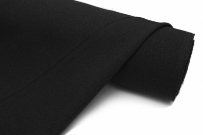 Ткань костюмная 25332 2031, 167 гр/м2, шир.150см, цвет чёрный - купить в Абакане. Цена 339.33 руб.
