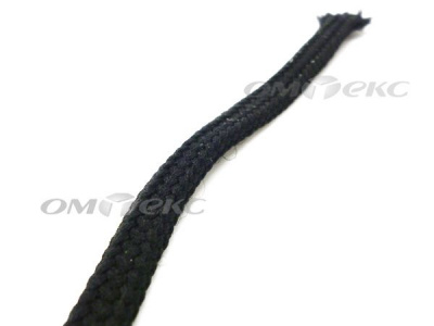 Шнурки т.3 200 см черн - купить в Абакане. Цена: 21.69 руб.