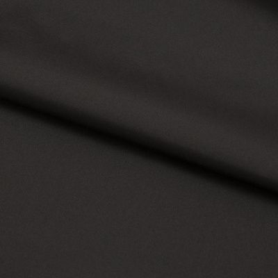 Курточная ткань Дюэл Middle (дюспо), WR PU Milky, Black/Чёрный 80г/м2, шир. 150 см - купить в Абакане. Цена 123.45 руб.