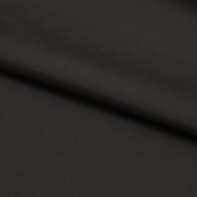 Курточная ткань Дюэл (дюспо), PU/WR/Milky, 80 гр/м2, шир.150см, цвет чёрный - купить в Абакане. Цена 141.80 руб.
