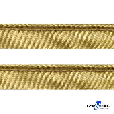 Кант атласный 136, шир. 12 мм (в упак. 65,8 м), цвет золото - купить в Абакане. Цена: 433.08 руб.
