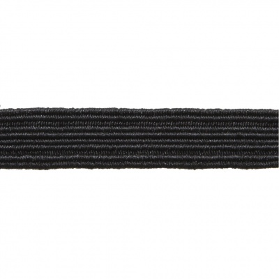 Резинка продежка С-52, шир. 7 мм (20 шт/10 м), цвет чёрный - купить в Абакане. Цена: 1 338.93 руб.