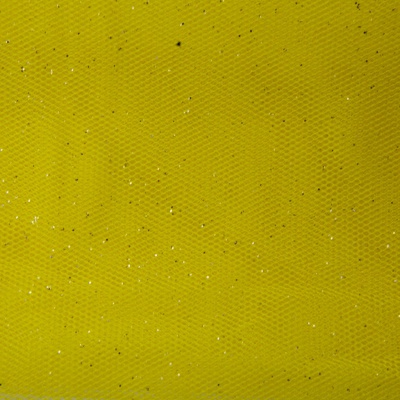 Сетка Глиттер, 24 г/м2, шир.145 см., желтый - купить в Абакане. Цена 117.24 руб.