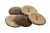 Деревянные украшения для рукоделия пуговицы "Кокос" #2 - купить в Абакане. Цена: 33.11 руб.